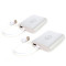 2 Pack - 5V Rechargeable Jacket and Gilet USB Power Bank